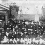 Voluntarios de Bomberos de Pichilemu en los años 1950